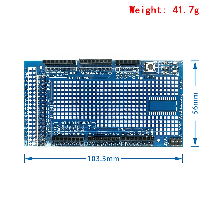 MEGA 2560 R3 Proto Prototype Shield V3.0 – Bild 2