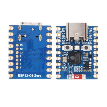 ESP32-C6 Mini-Mikrocontroller-Entwicklungs board mit Onboard-ESP32-C6FH4 chip