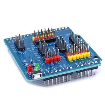 IO Shield Sensor Shield IO Board Base Shield Sensor-Erweiterungsplatine Kompatibel mit Arduino