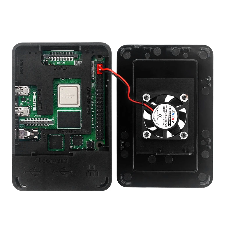 Raspberry Pi 4 Modell B 8 GB 4 GB 2 GB 1 GB RAM + Gehäuse + Netzteil – Bild 4
