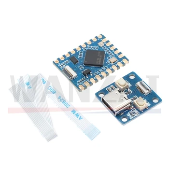 RP2040-Tiny entwicklungs platinen modul rp2040 null himbeer pi pico usb typ c schnitts telle 264kb sram 2mb