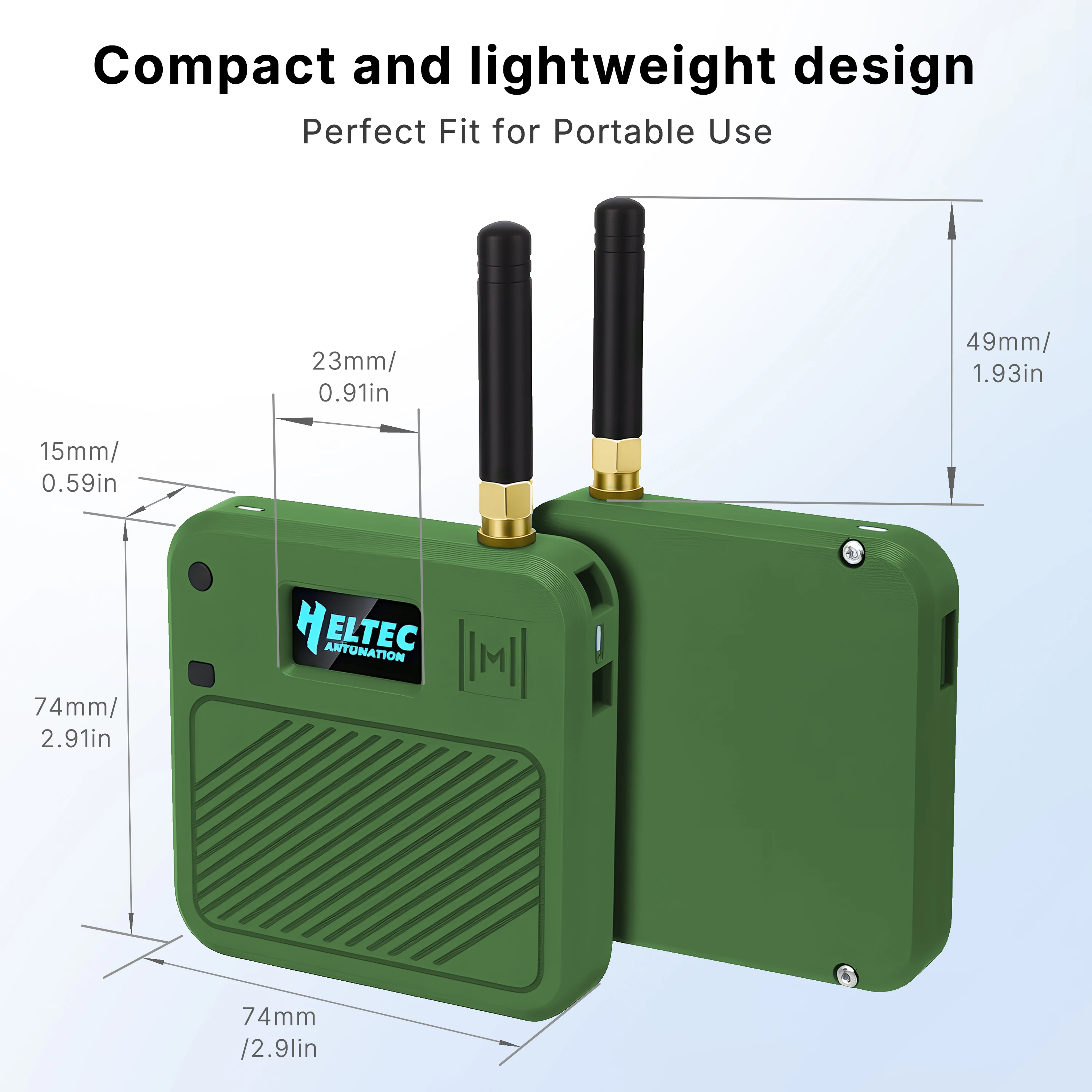 Meshtastic Heltec V3 WIFI LoRa 32 868 MHz ESP32 SX1262 0,96 Zoll – Bild 5
