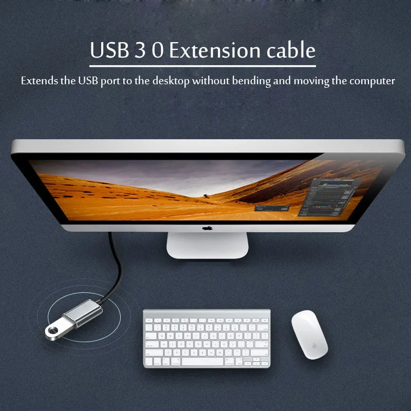 USB 3.0/2.0-Verlängerungskabel, Stecker auf Buchse – Bild 3