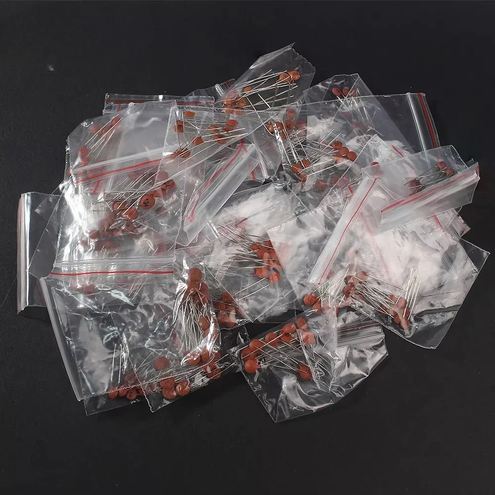 Keramik-Kondensator-Set 300 Stück/960 Stück 2pF-0,1uF Elektronische – Bild 6