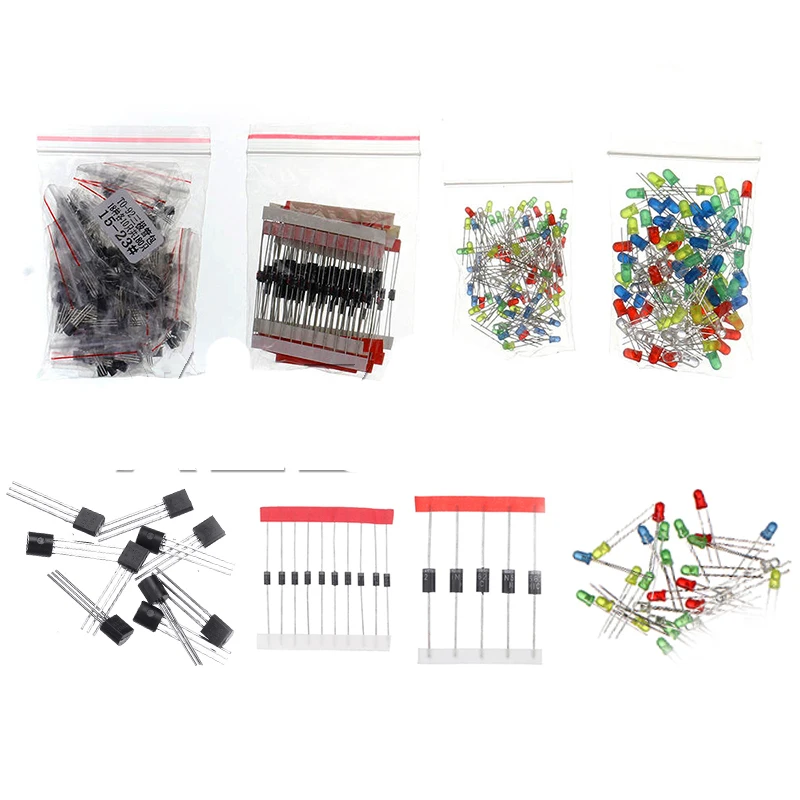 Grundlegende Elektronische Komponenten Kits Metall Film (1400 Stück) – Bild 3