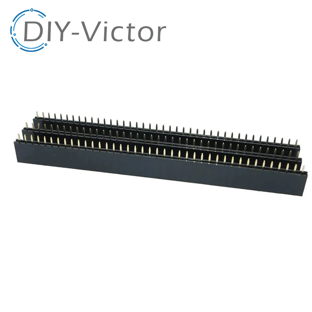 10 pairs 40 pin 1x40 einreihig männlich und weiblich 2,54 (20 Stück) – Bild 5