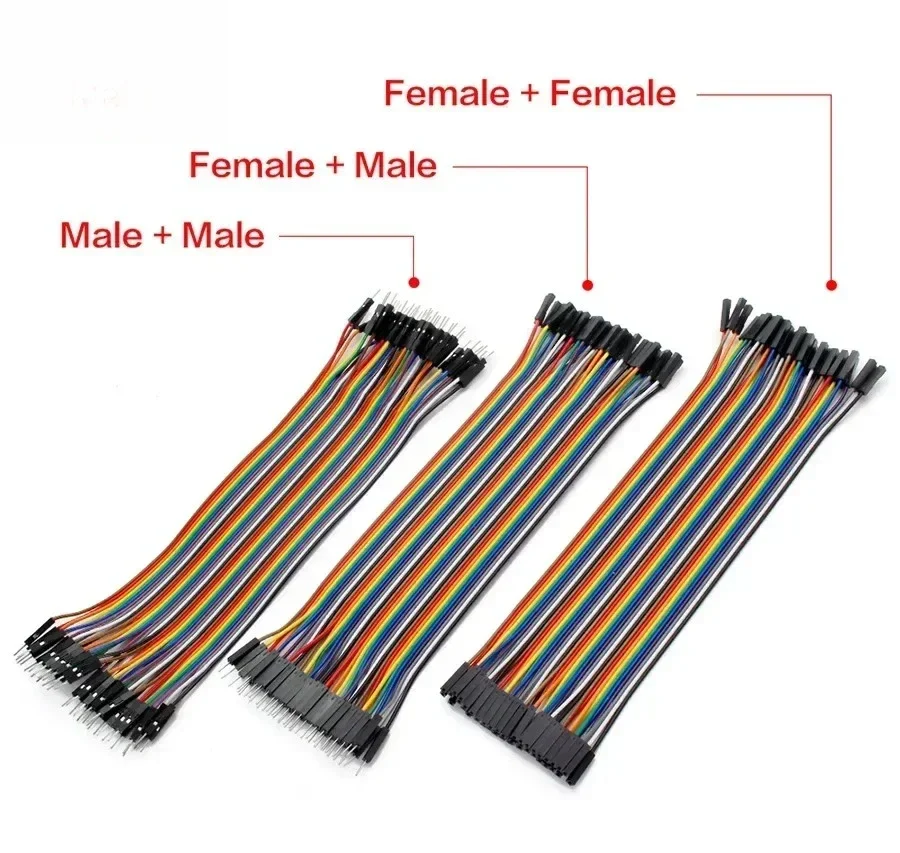 20Pin Dupont Line Stecker auf Stecker Buchse auf Buchse Stecker – Bild 3