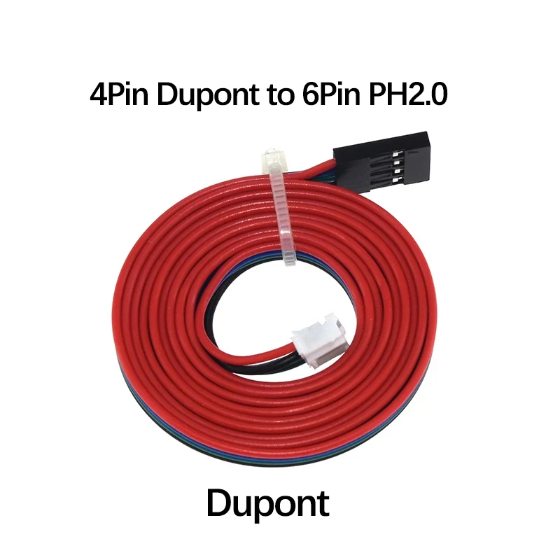 Nema17 Schrittmotorleitungskabel 4Pin Dupont/XH-2.54 auf 6Pin PH2.0 für 42 Motor