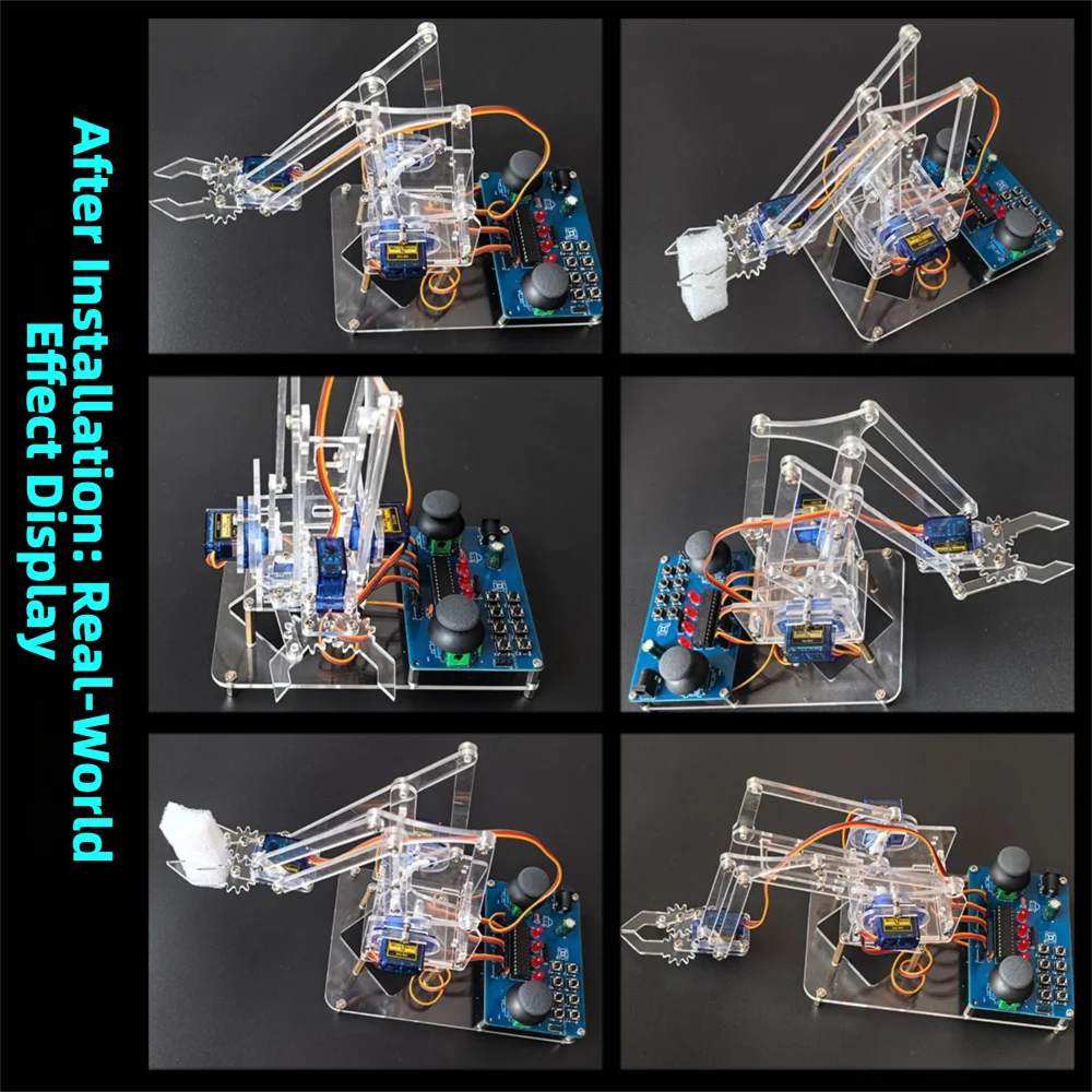 Komplettes DIY Roboterarm Lern- und Bausatz - Praktische Übungen – Bild 5