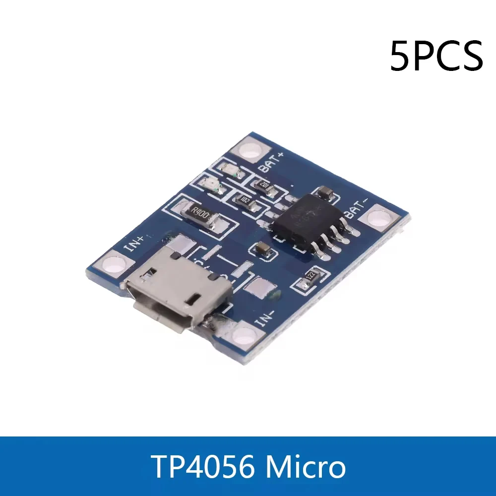 10pcs Typ-C/Micro/Mini USB 5V 1a tp4056 Lithium-Batterie lade modul Lade karte mit Schutz Doppel funktionen
