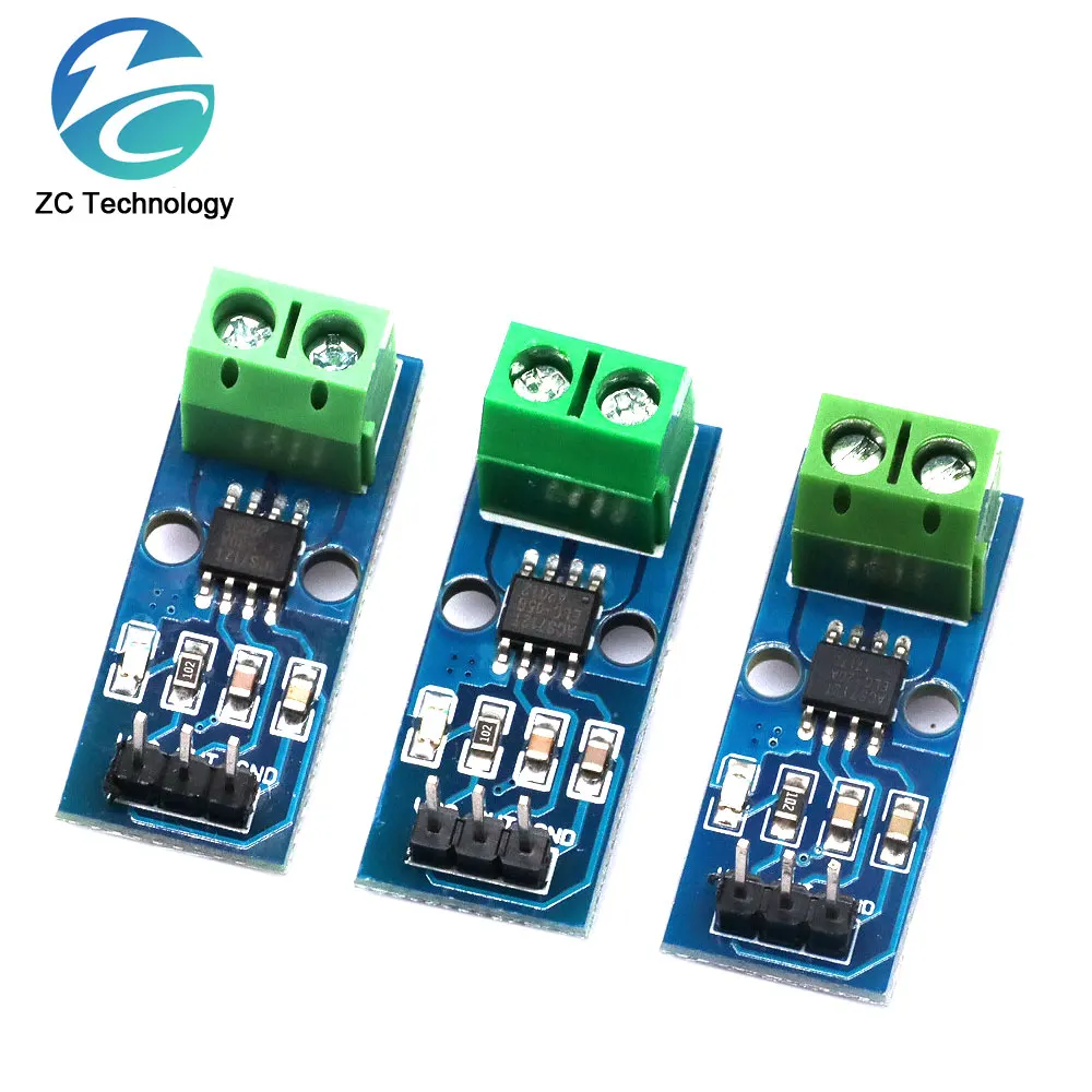 ACS712 5A 20A 30A Palette Halle Aktuelle Sensor Modul ACS712 Modul – Bild 2
