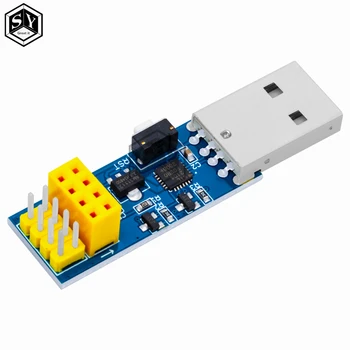 ESP-LINK V1.0 WiFi-Programmierer-Downloader-Modul für ESP8266 ESP-01/ESP-01S mit CP2104 CH340 FT232RL