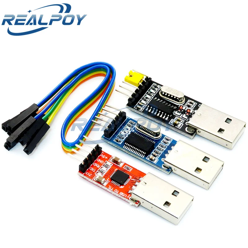 PL2303HX + 1PCS CP2102 + 1PCS CH340G USB ZU TTL für arduino PL2303 CP2102 5PIN USB zu UART TTL Modul (3 Stück)