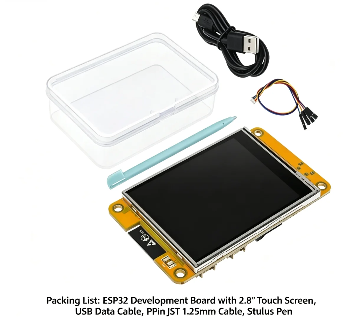ESP32 Entwicklungsboard mit WLAN & Bluetooth, 2,8 Zoll 240x320 TFT Smart Display Modul, LVGL Touchscreen