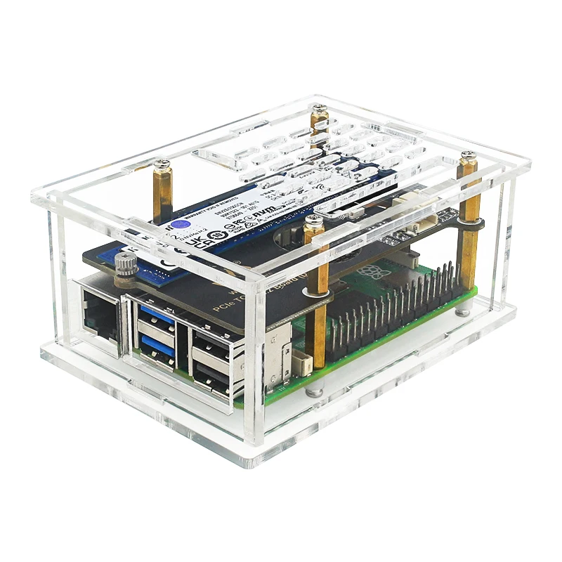 Raspberry Pi 5 PCIe auf M.2 Adapterplatine (D) NVMe M.2 SSD – Bild 6