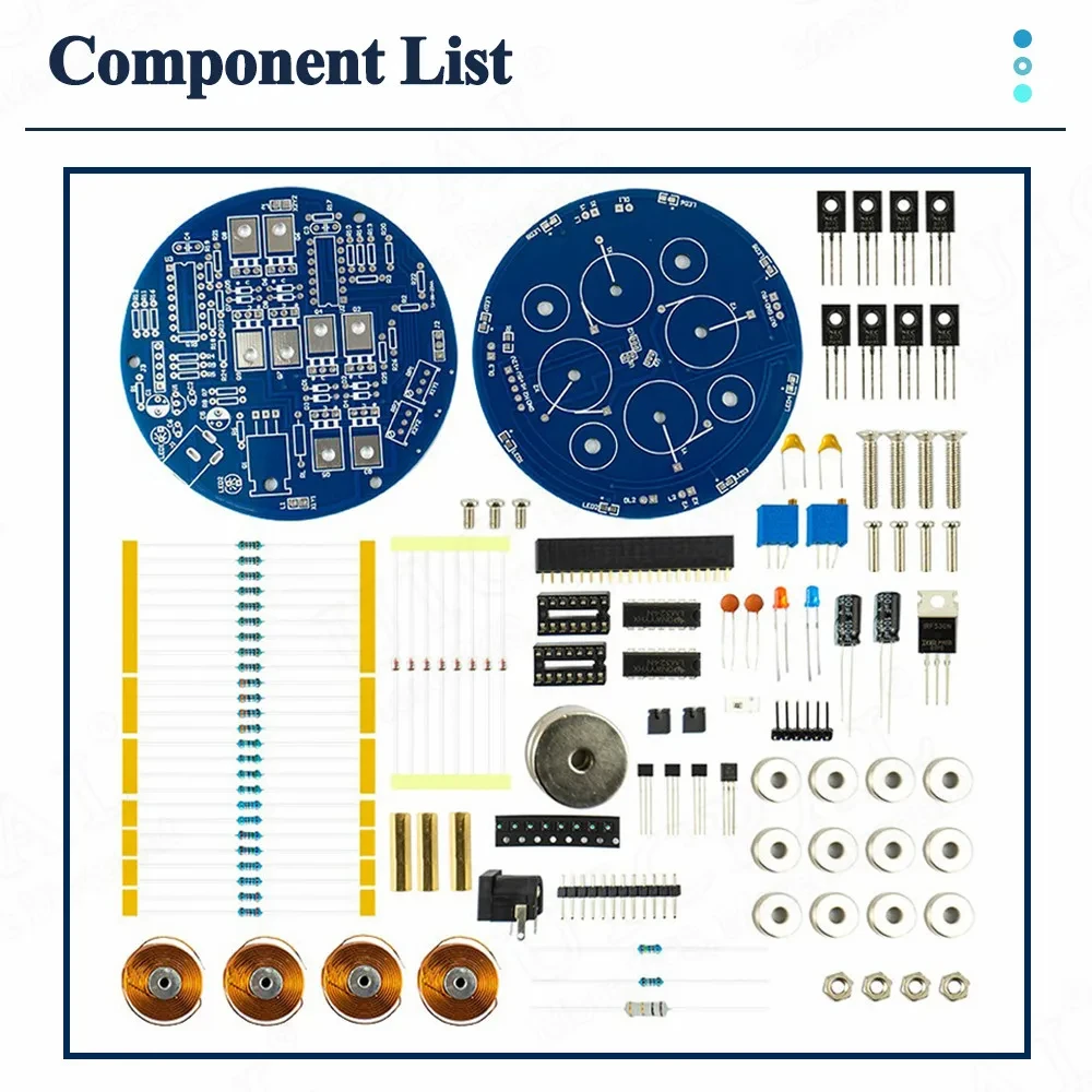 DIY elektronische DIY Magnets chwebebahn Kit Experiment Leiterplatte – Bild 6