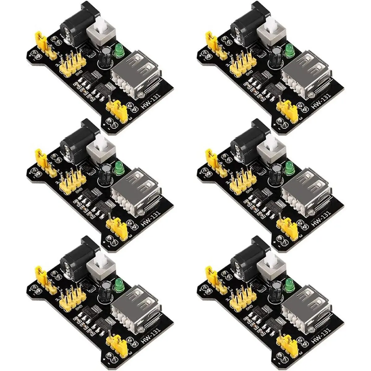 【~ NEU FDDT】6 Stück 3,3V 5V MB102 Breadboard-Stromversorgungsmodul DC – Bild 6