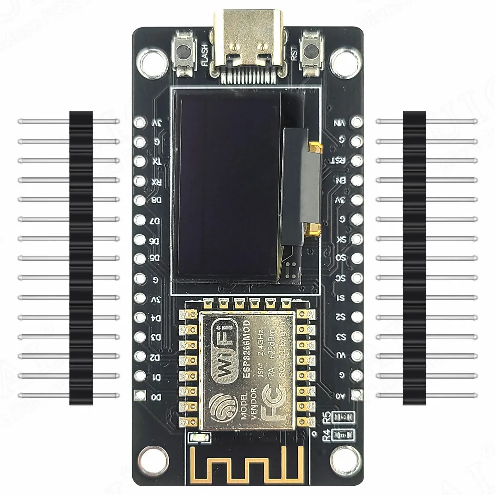 Esp8266 ESP-12F wifi modul mit 0,96 zoll oled display nodemcu internet – Bild 2
