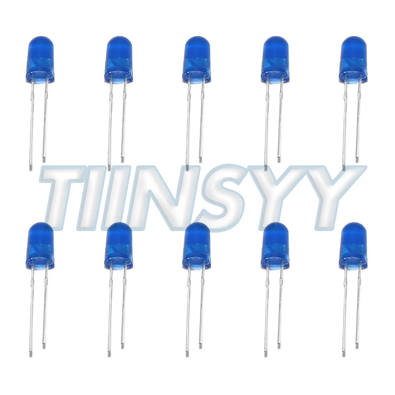 F3 F5 LED-Dioden Verschiedene Sets Weiß Grün Rot Blau Gelb 3MM 5MM – Bild 5