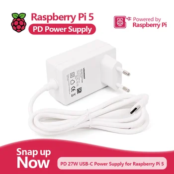 Raspberry Pi 5 PD Netzteil Raspberry Pi 5 5B USB-Typ-C-Stromkabel der 5. Generation