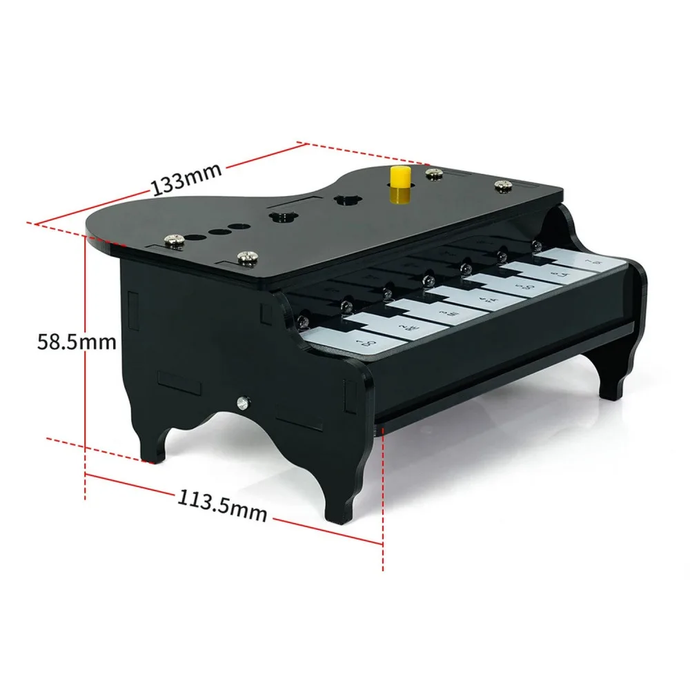 DIY Lötbausatz für Elektronisches Klavier Grafisch Programmierbare – Bild 6