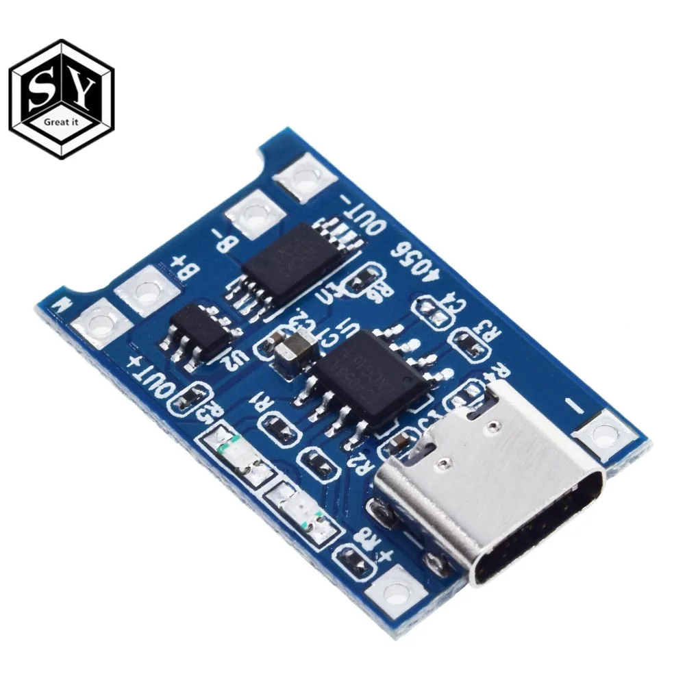TP4056 5 V 1 A Typ-C USB 18650 (100 Stück) – Bild 3