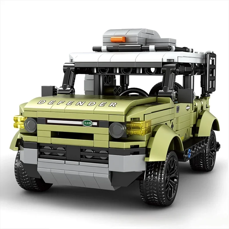 Geländewagen-Bausteine, DIY zusammenbaubares Automodell – Bild 5