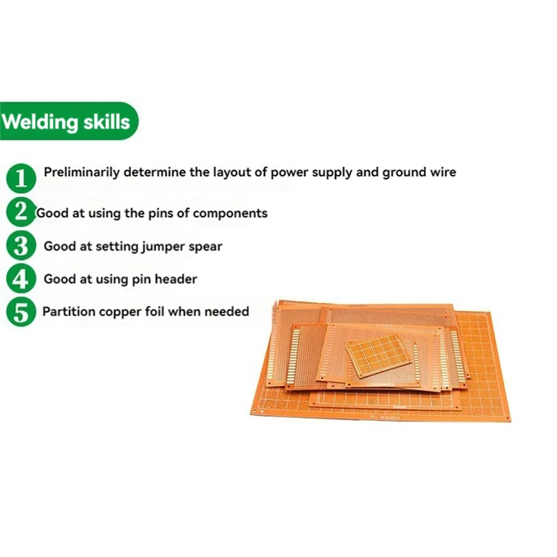 FULL-10PCS 9X15cm Einseitig Prototyp PCB Universal Board Circuit Board – Bild 3