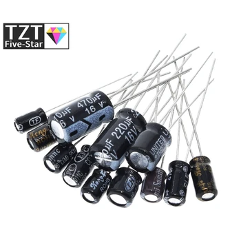 GREATZT 120 Stück 1 Set mit 120 Stück 12 Werte 0,22UF-470UF