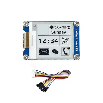 LA-SPI E-Ink E-Paper-Bildschirm-Anzeigemodul 1,54 Zoll für Arduino STM32 für Raspberry Pi 4B