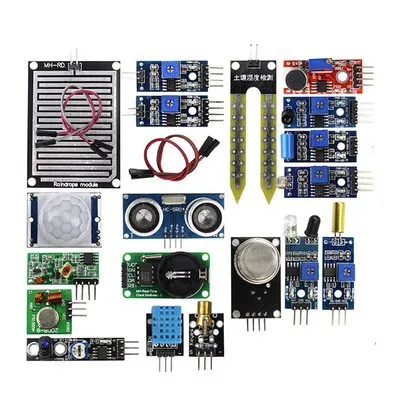 45-in-1-Sensormodule, 16-Arten-Starter-Kit für Arduino Raspberry Pi, besser als 37 in 1, mit Box DIY UNO R3