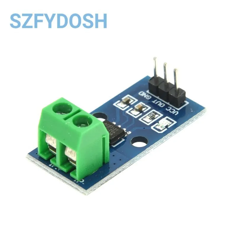 Halls trom sensor modul acs712 Modul 5a 20a 30a Halls trom sensor – Bild 4