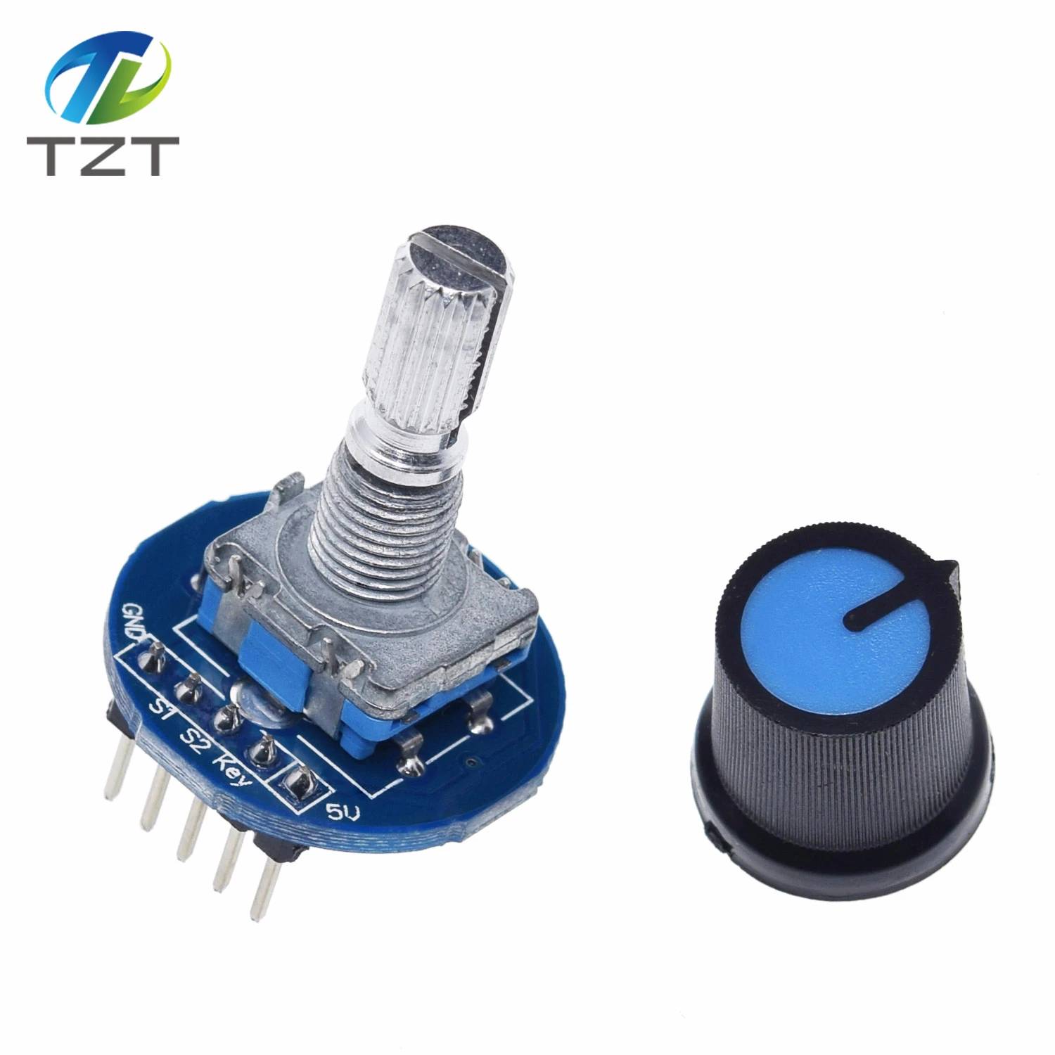 DIYTZT 1/3PCS Drehgeber Modul für Arduino Ziegel Sensor Entwicklung Runde Audio Rotierenden Potentiometer