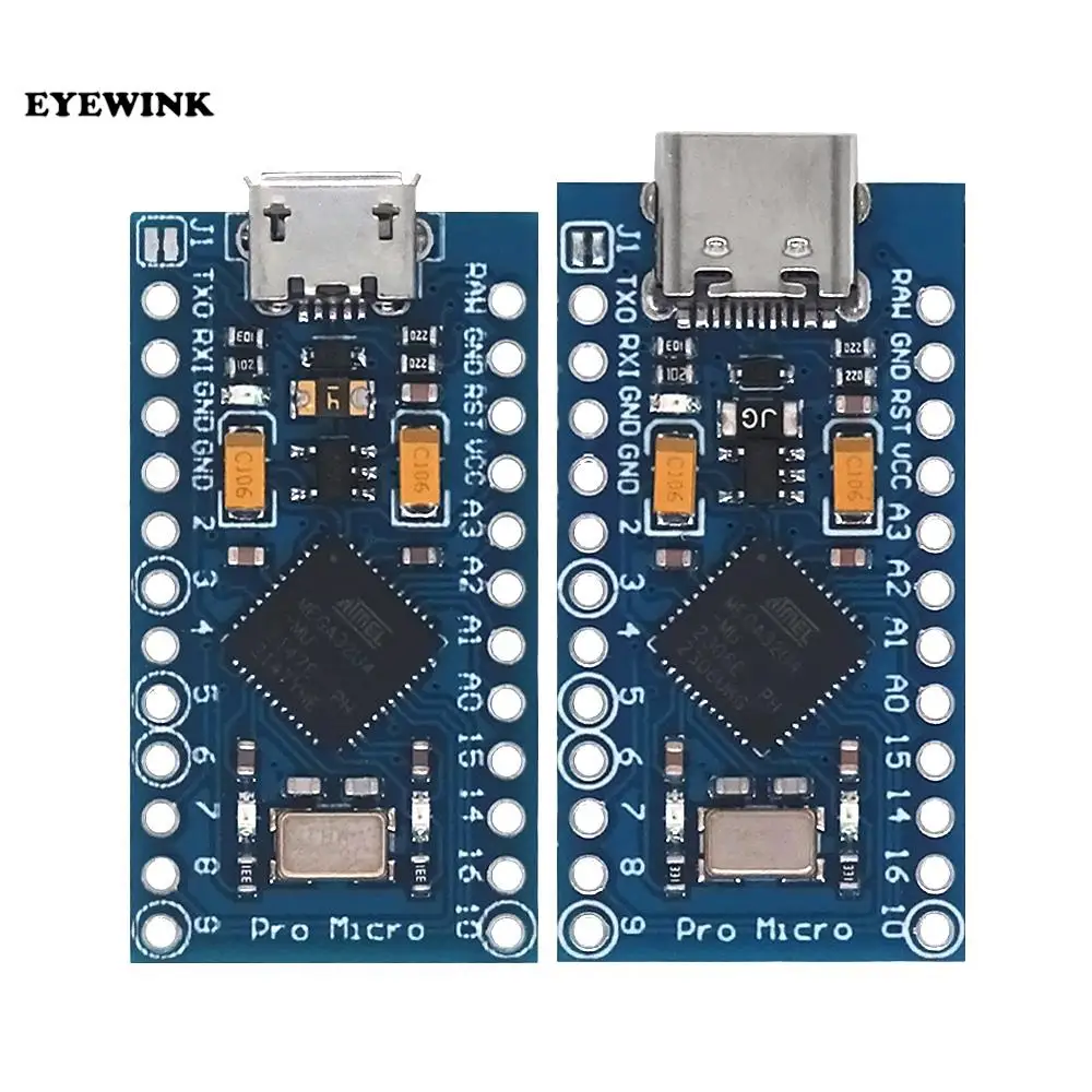 Pro micro atmega32u4 5v 16mhz ersetzen atmega328 für arduino pro mini mit 2 reihen pin header für leonardo