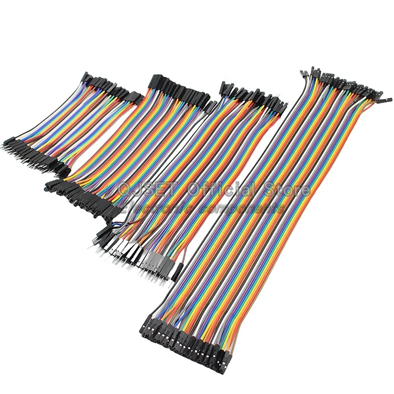 40-Pin Dupont-Kabel 10cm/20cm/30cm/40cm Stecker auf Stecker + Buchse – Bild 2