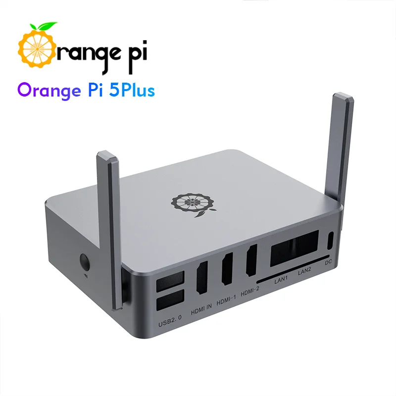 Orange Pi 5 Plus Aluminiumlegierungsgehäuse, Metallgehäuse für Orange – Bild 4