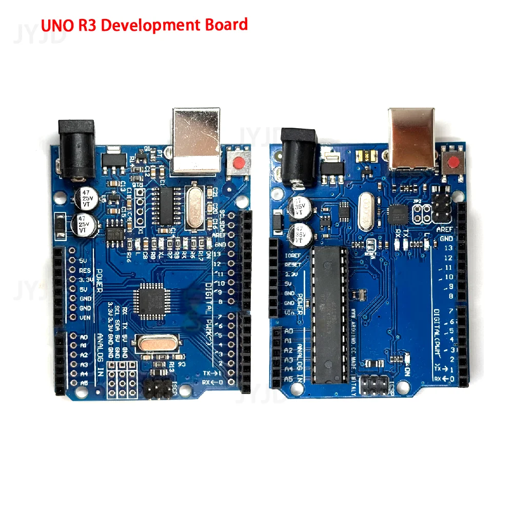 UNO R3 Entwicklungsboard ATMEGA328P CH340 / ATEGA16U2 kompatibel für Arduino mit Kabel R3 Proto Shield