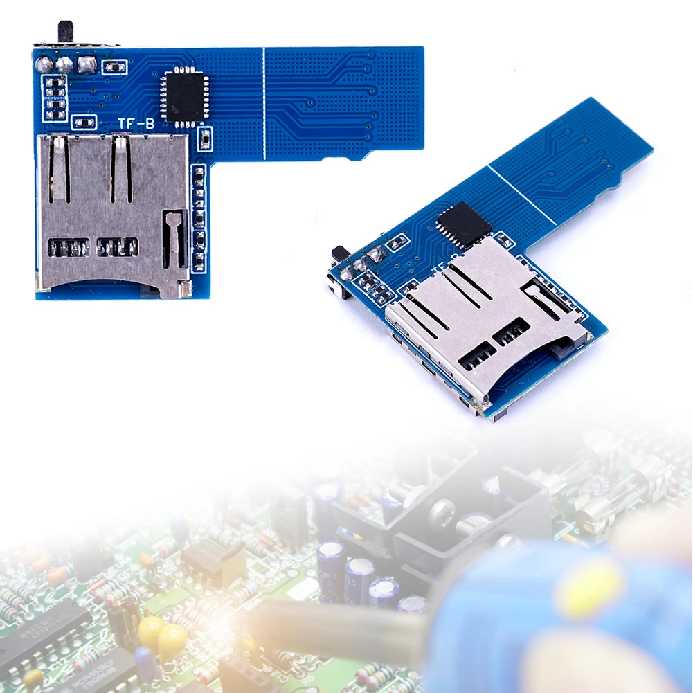 2-in-1 Dual-System-Adapter für Micro SD/TF-Karten – Bild 2