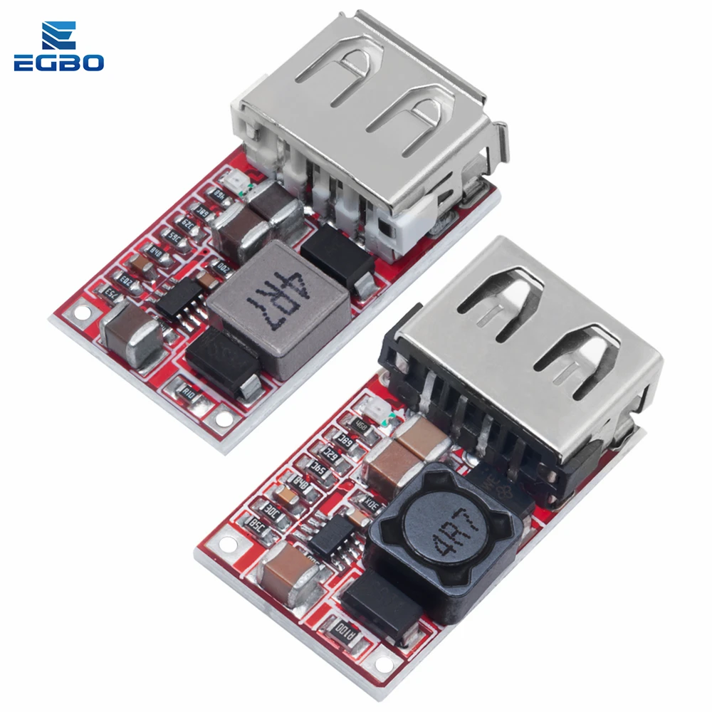 Feine 6-24V 12V/24V zu 5V 3A AUTO USB Ladegerät Modul DC Buck step – Bild 5