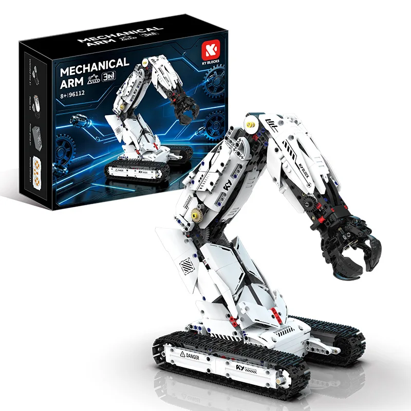 Technischer 3-in-1 Programmierbarer Mechanischer Roboterarm-Bausatz – Bild 2
