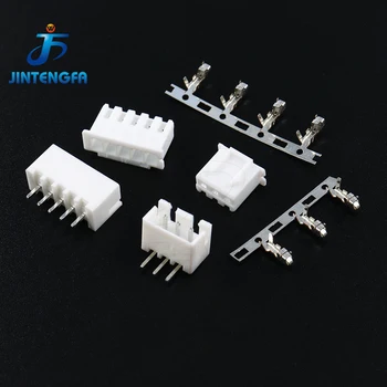XH JST 2,54 MM 2P 3P 4P 5P 6P 7P 8P Pin Männlich Weiblich Stecker Horizontale Gerade Pin Header (50 Stück)