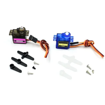SG90 MG90S 9g Digital Mini Micro Servo 180/360 Grad für RC Hubschrauber Flugzeug Mini Boot Auto MG90 9G Trex