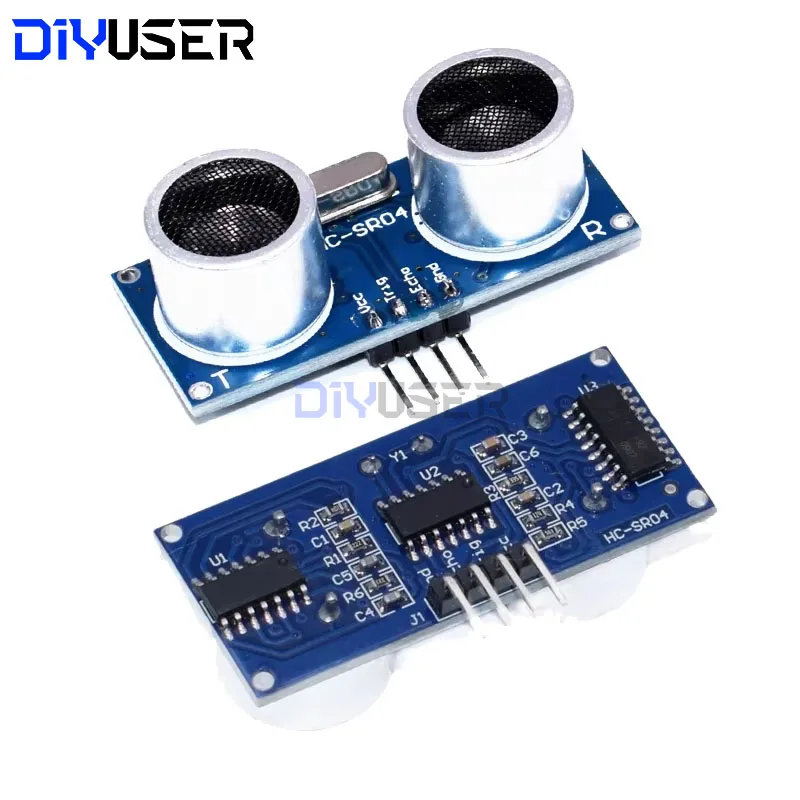 DIYUSER Ultraschallmodul HC-SR04 Entfernungsmessender Transducersensor für Detektor, Entfernungsmessung, Smart