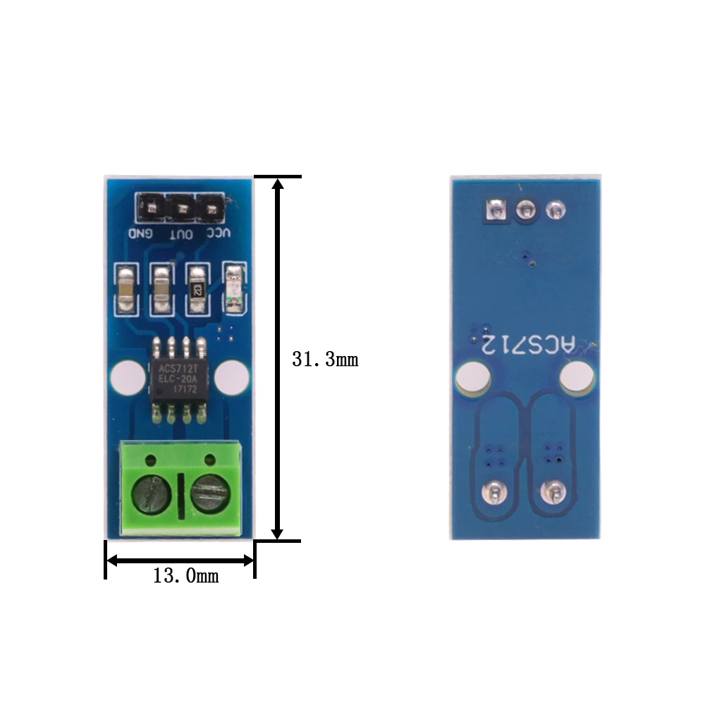 5A 20A 30A Hall Strom Sensor Modul ACS712 Modell Für Arduino AC DC – Bild 5