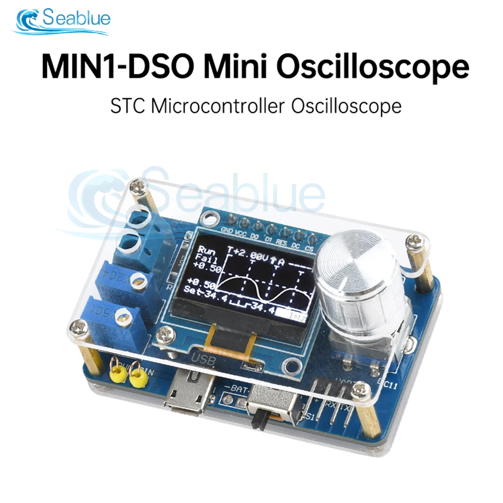 DIY Digitales Oszilloskop-Modul 0-30V 10kHz Abtastrate 3 Trigger-Modi – Bild 2