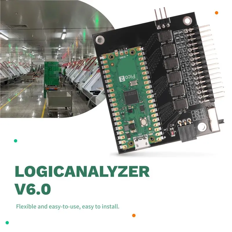 A26Z Logic Analyzer V6.0 RP2350 2 400MHz – Bild 2
