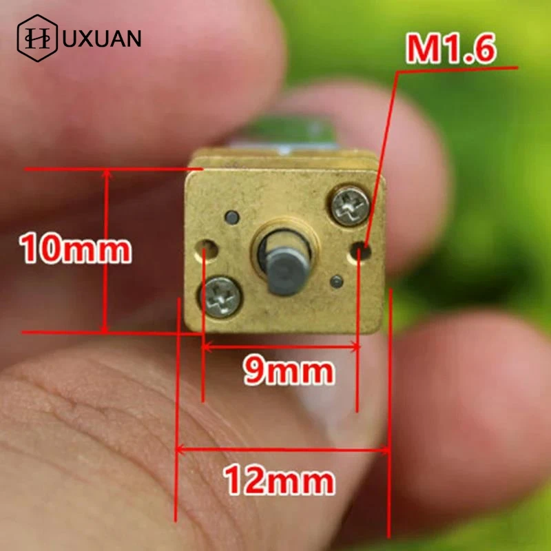 DC 5V 28/40/300RPM Micro N20 Getriebemotor Langsam Geschwindigkeit Metall Getriebe Untersetzungsgetriebe