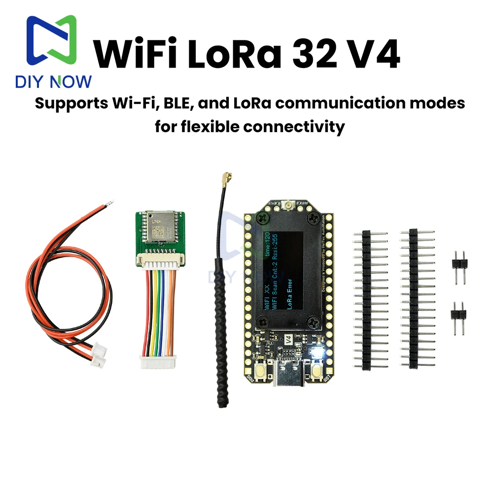 Heltec LoRa 32 V4 Meshtastic GPS ESP32 SX1262 0,96-Zoll OLED – Bild 3