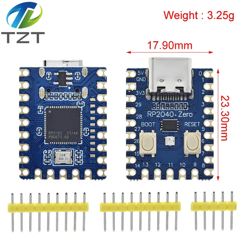 RP2040-Zero RP2040 für Raspberry Pi PICO Board Modul Prozessor 2 MB Flash