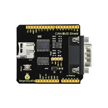 Keyestudio CAN-BUS Shield MCP2515 Chip mit SD-Buchse für Arduino UNO R3/Geschenkbox